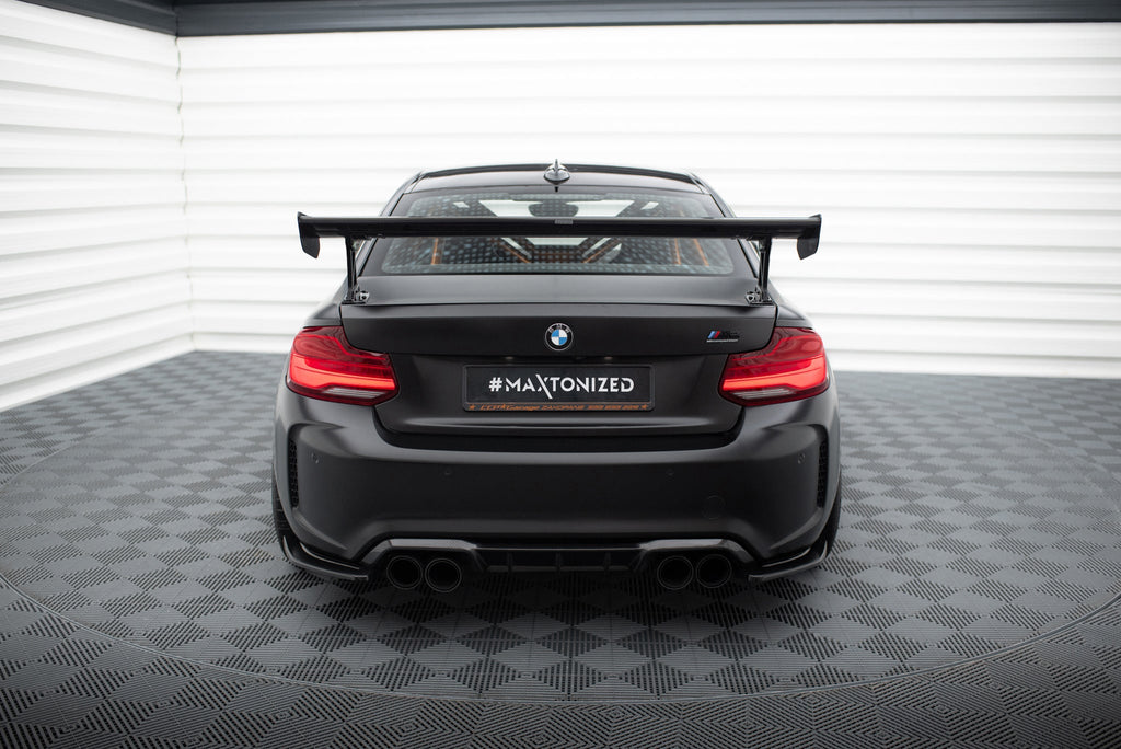 Alerón de carbono con soportes externos para BMW M2 F87 / 2 / 2 M-Pack F22