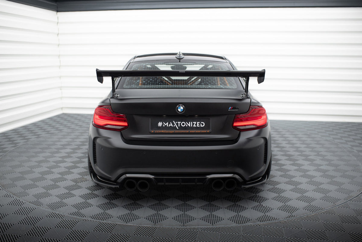 Alerón de carbono con soportes externos para BMW M2 F87 / 2 / 2 M-Pack F22