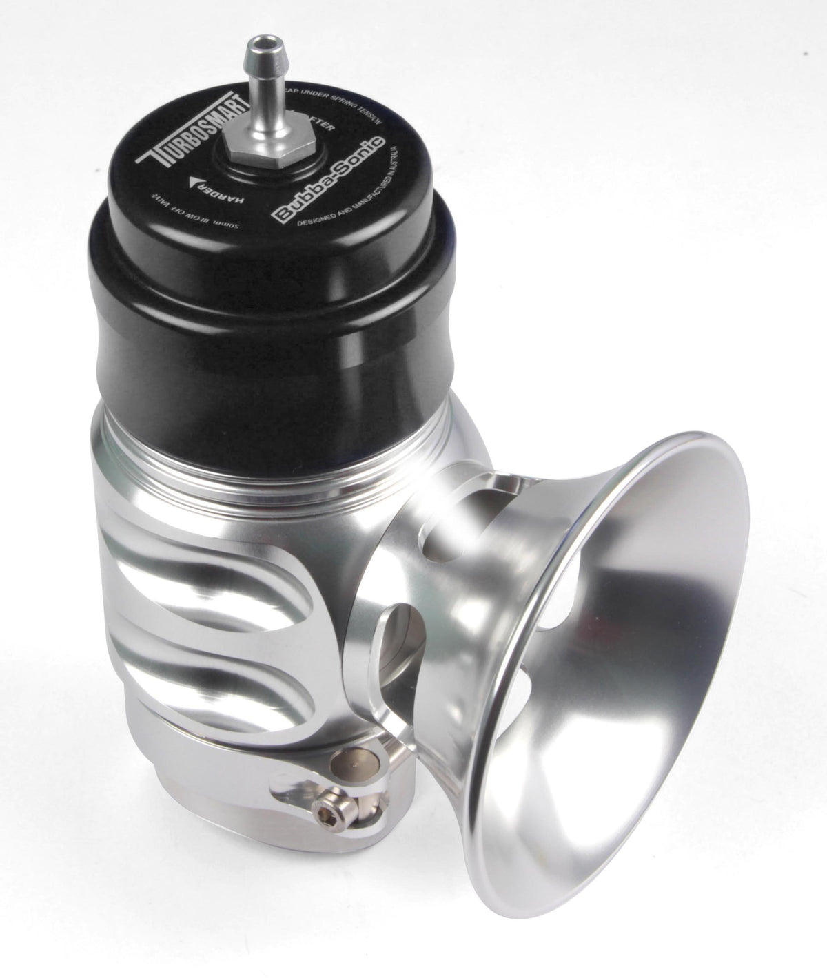 Blow off Turbosmart Bubba Sonic BOV - negro/plata
