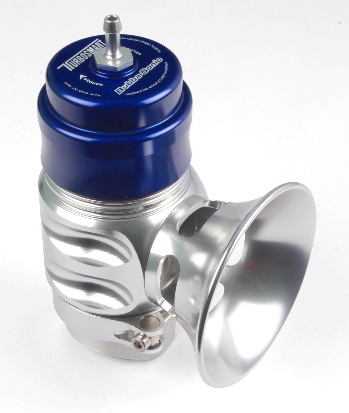Blow off Turbosmart Bubba Sonic BOV - azul/plata