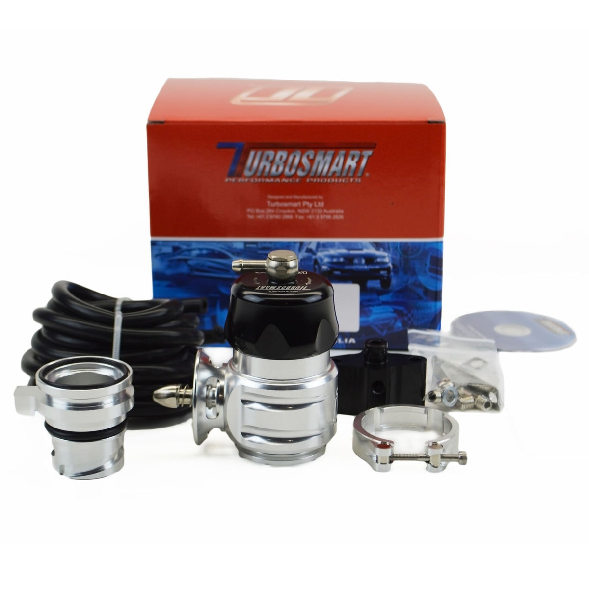 Blow off Turbosmart Smart Port Supersonic BOV - Ford F150 3.5 EcoBoost 2013 + - Negro