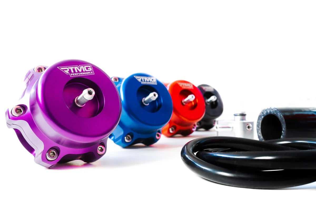 Kit de blow off RTMG Performance para 1.4 T-Jet de Alfa Romeo Mito Punto Bravo Abarath morado