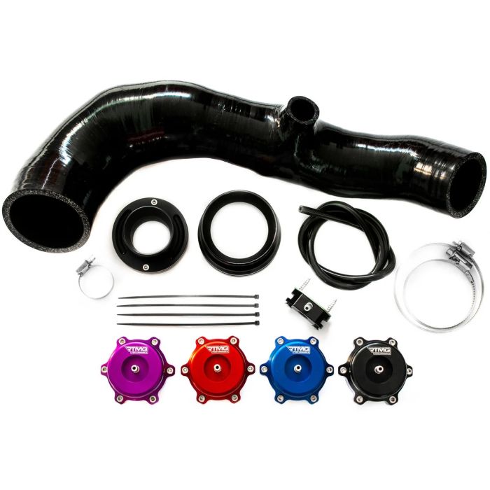 RTMG Performance DPC Blow-off Valve Kit for 1.5 TSI EVO for VW Golf/Ibiza FR/Leon/T-Roc/Tiguan/Karoq Black