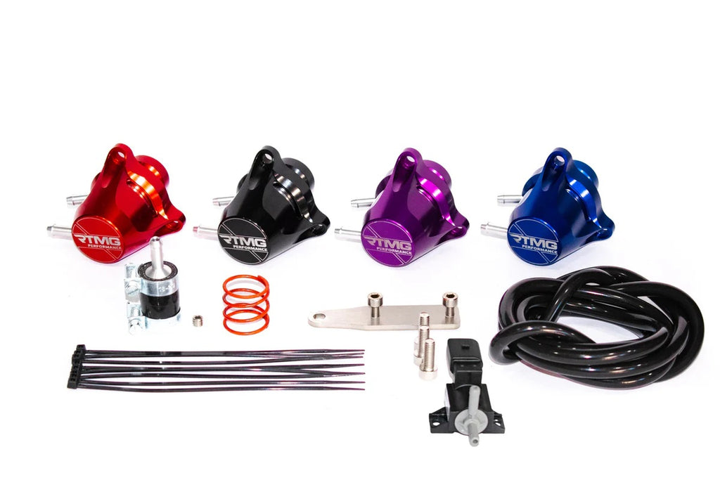 Kit de blow off RTMG Performance para motores 1.8/2.0 TSI EA888 Gen3 negro