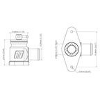 Turbosmart TS-0203-1210 Kompact Plumb Back BOV Blow-Off Valve for Nissan Juke Pulsar Qashqai Subaru Forester Legacy WRX