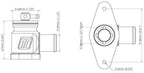 Blow off BOV Turbosmart TS-0203-1209 Kompact Plumb Back para Mazda CX-7 Mazdaspeed MPS 3