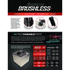 Bomba de combustible Aeromotive 11124 A1000 sin escobillas, redonda externa