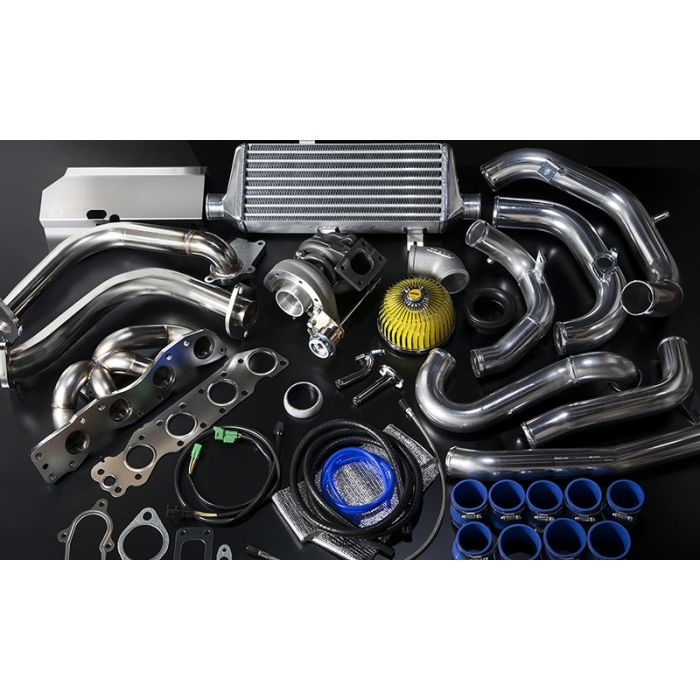 GReddy TD04H 15G turbo kit for Suzuki Swift Sport ZC31S, with catalytic converter.