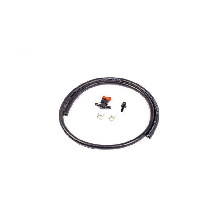 Fuel Tap Drain Kit with Catch Tank, Radium Engineering