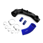 BMW N54 135i 335i 1M Charge Pipe with 50mm BOV Flange Blue