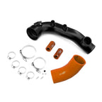 BMW N54 135i 335i 1M Charge Pipe with 50mm BOV Flange Orange