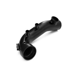 Charge pipe BMW N54 135i 335i 1M with flange for BOV 50mm Orange