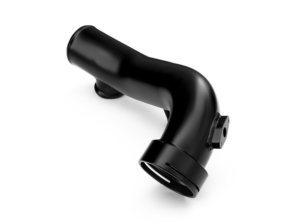 Charge pipe BMW N54 135i 335i 1M con brida para BOV 50 mm verde