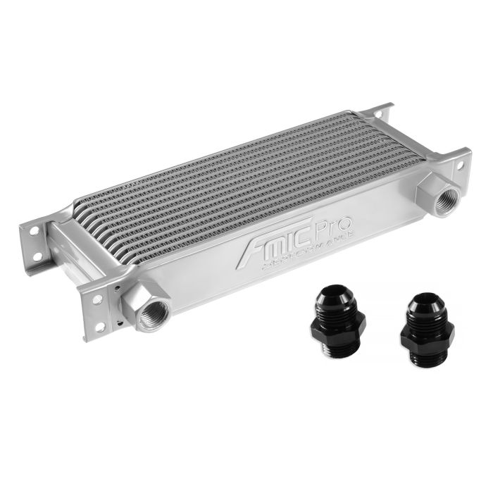 Fmic.Pro 13 Row Oil Cooler, Silver.