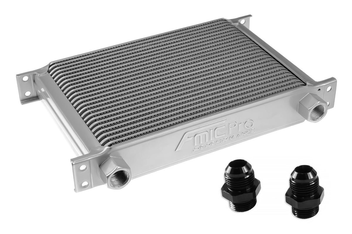 Radiador de aceite Fmic.Pro 25 filas plateado