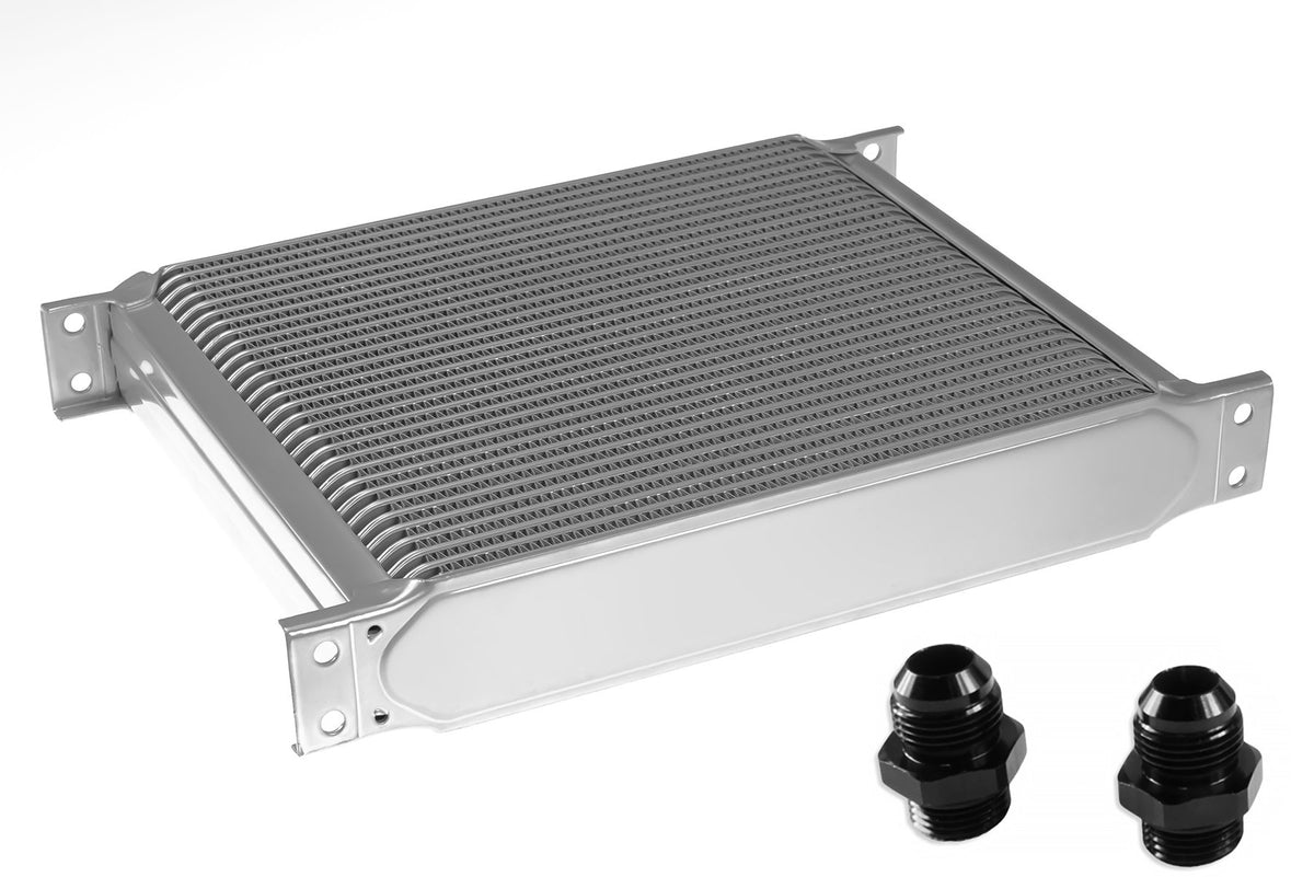Radiador de aceite Fmic.Pro 30 filas plateado