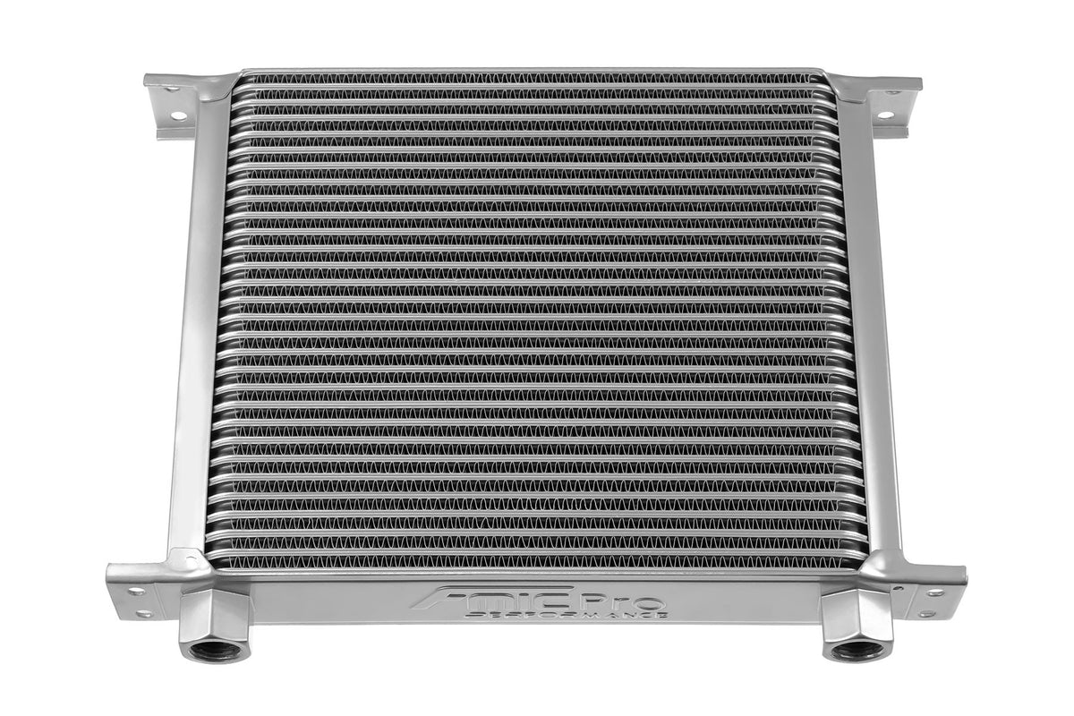Radiador de aceite Fmic.Pro 30 filas plateado