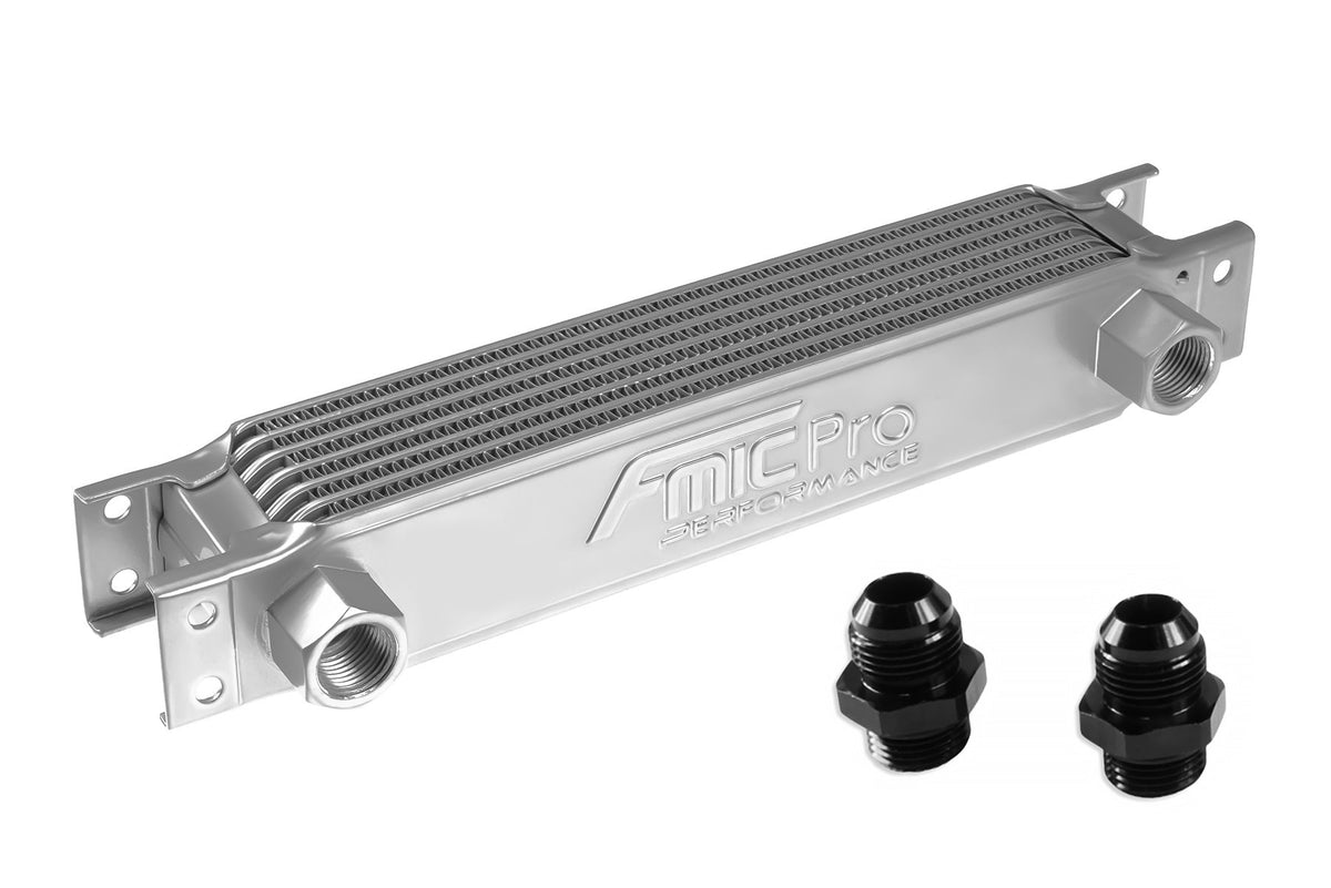 Radiador de aceite Fmic.Pro 7 filas plateado