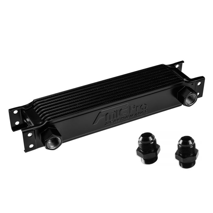 Fmic.Pro 9-Row Oil Cooler, Black.