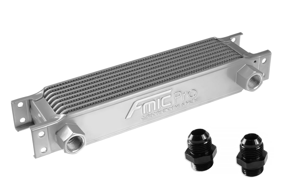 Radiador de aceite Fmic.Pro 9 filas plateado