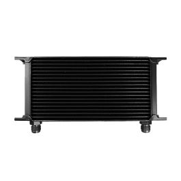 Oil cooler male 19-row Male threads 7/8" (AN10) Black