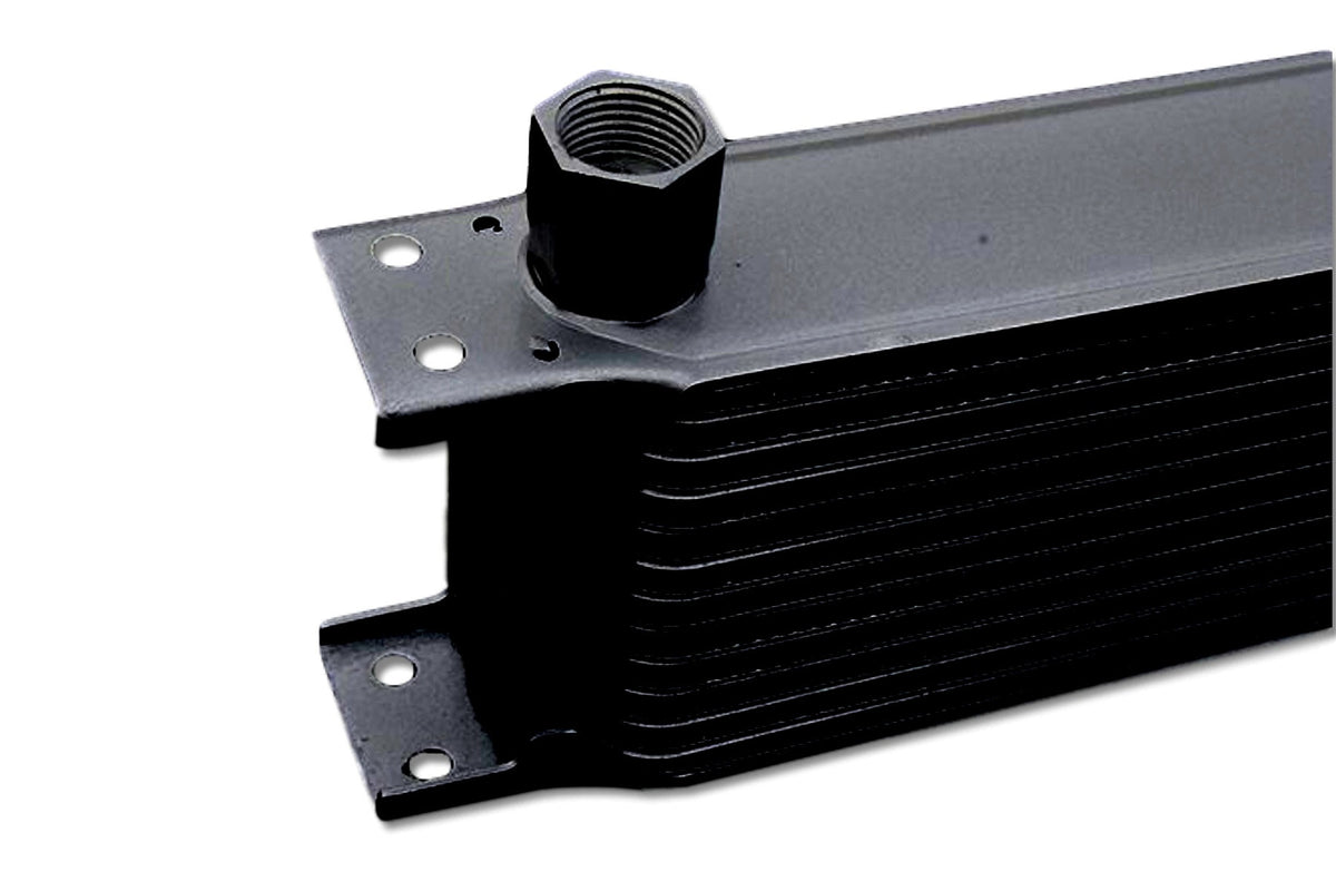 Radiador de aceite hembra 13 filas rosca hembra 1/2" negro