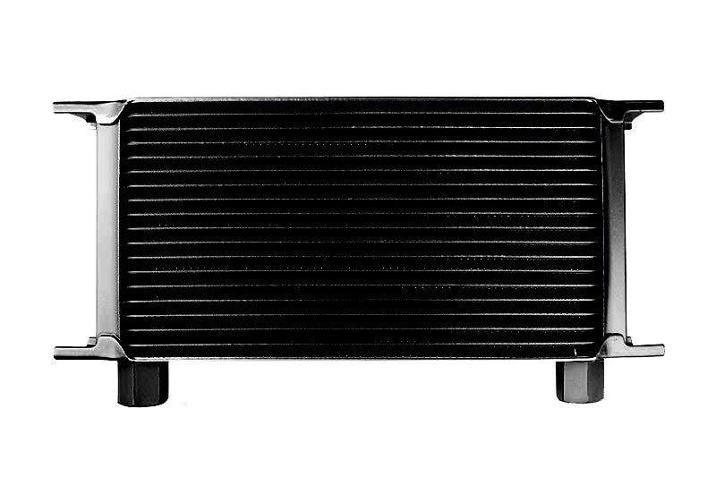Radiador de aceite hembra 19 filas rosca hembra 1/2" negro