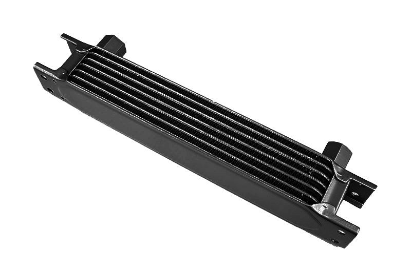 Radiador de aceite hembra 7 filas rosca hembra 1/2" negro