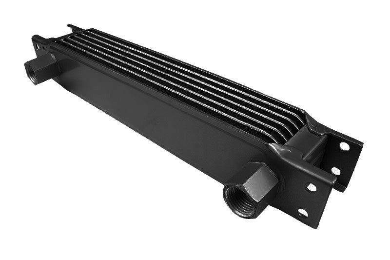 Radiador de aceite hembra 7 filas rosca hembra 1/2" negro