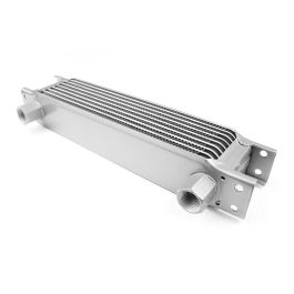 Oil cooler female 9-row Female threads 1/2" Silver