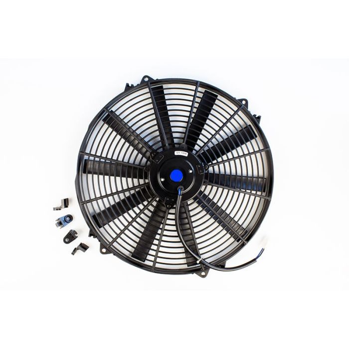 14" slim fan with suction