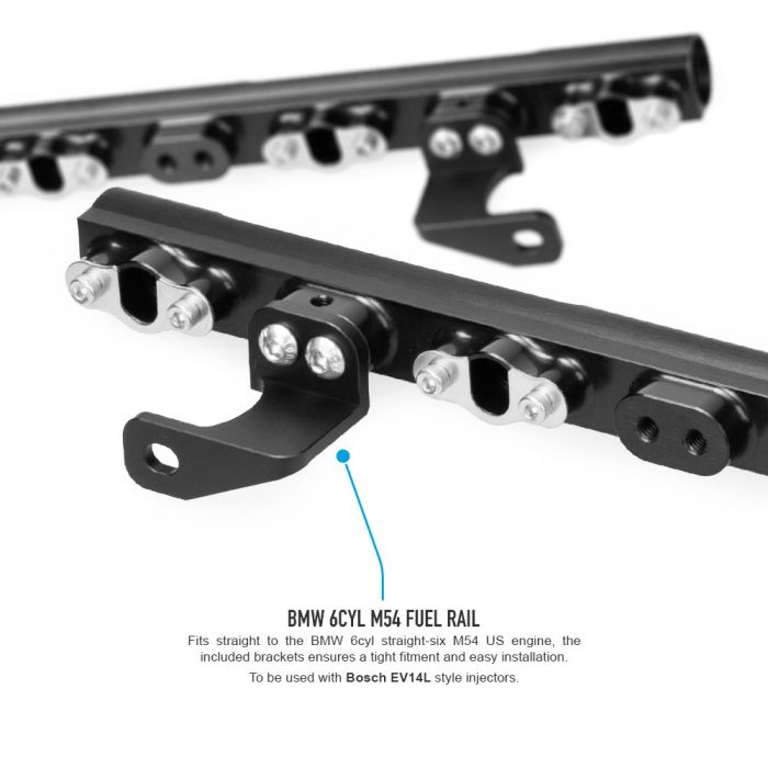 Nuke Performance Fuel Rail for BMW M54 6-cylinder
