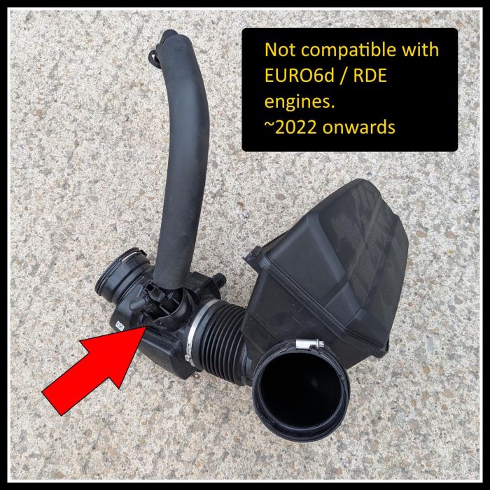 Ramair PRK-407-BK Cold Air Intake Kit for BMW 2, 3 & 4 Series, X3 & X4 2.0 B48