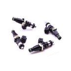 Juego de inyectores Deatschwerks de 1500 cc para Mitsubishi Eclipse (DSM) 4G63T 95-99 y EVO 8/9 4G63T 03-06.