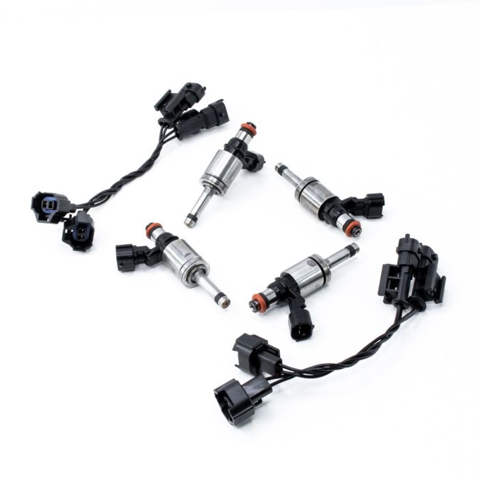 Juego de inyectores Deatschwerks de 1700 cc (GDI) para Ford Focus ST/RS 2.0/2.3 (modelos 2013-2018) y Mustang 2.3L Ecoboost (modelo 2015).
