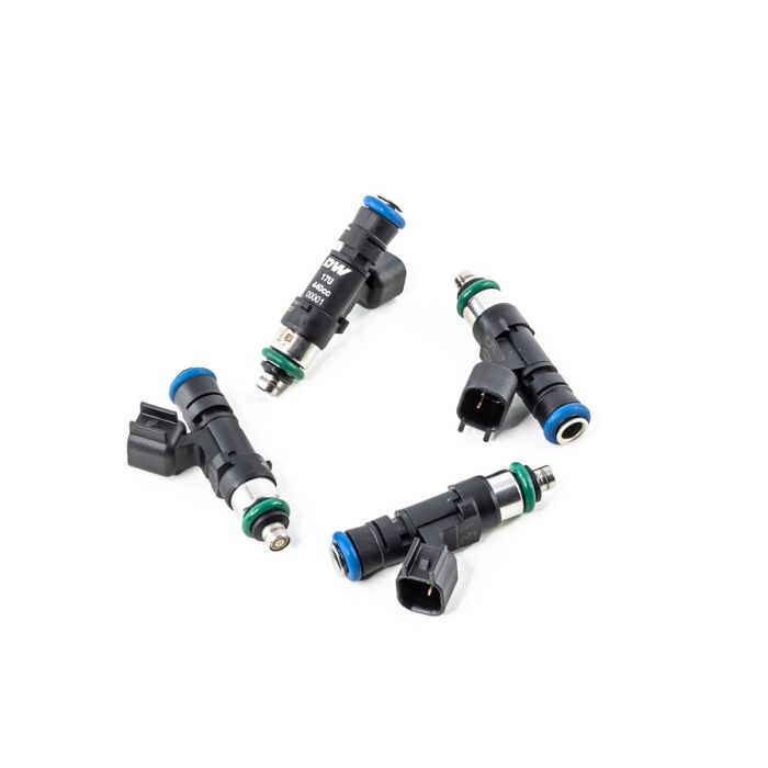 Deatschwerks 440cc Injector Set for Honda S2000 F22 06-09, Civic Si K20/K24 02-15, Acura RSX/TSX K20/K24 02-08, Dodge Neon SRT-4 03-05 and Caliber SRT-4 08-09.
