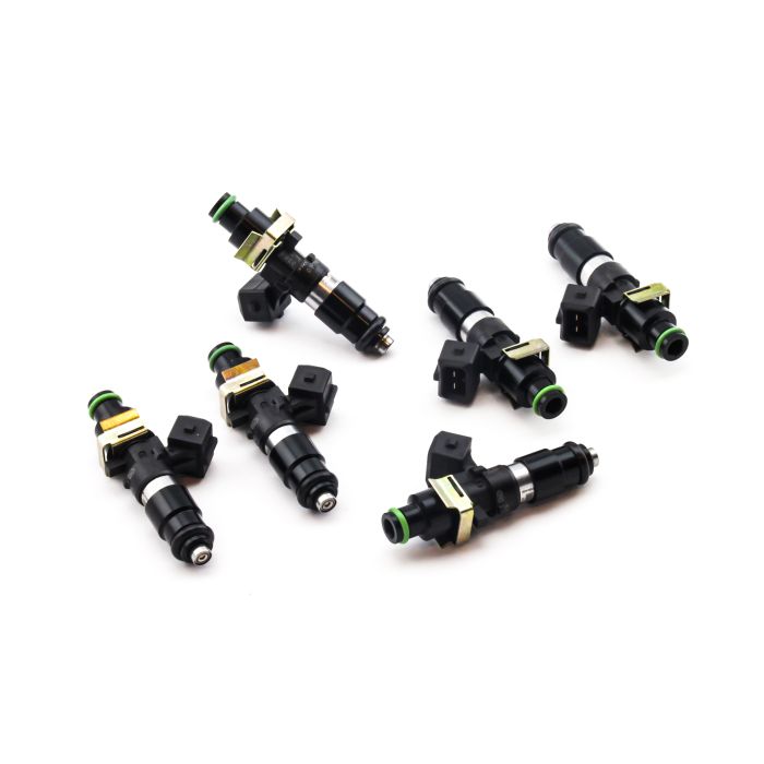 1200cc Deatschwerks Injector Set for 93-98 Toyota Supra TT. For top feed conversion, 11mm o-ring.