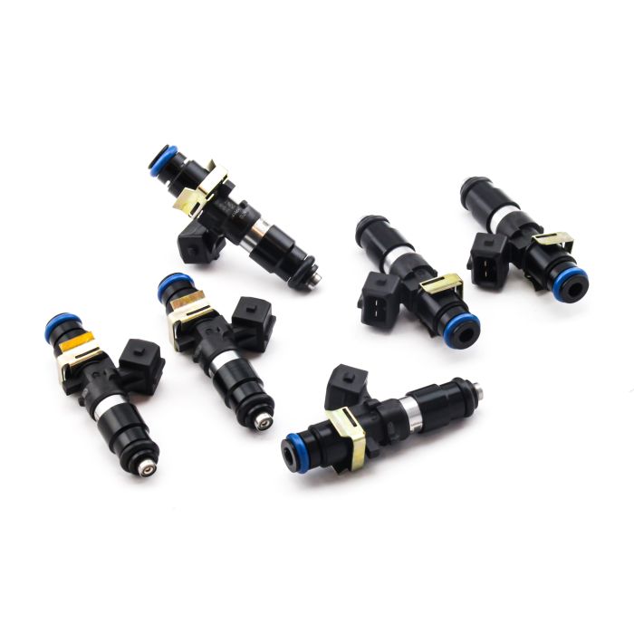 Deatschwerks 1200cc Injector Set for 93-98 Toyota Supra TT. For top feed conversion, 14mm o-ring.