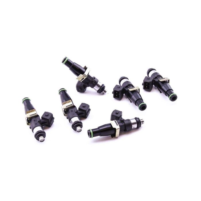Deatschwerks 1500cc Injector Set for 93-98 Toyota Supra TT. For top feed conversion, 14mm o-ring.
