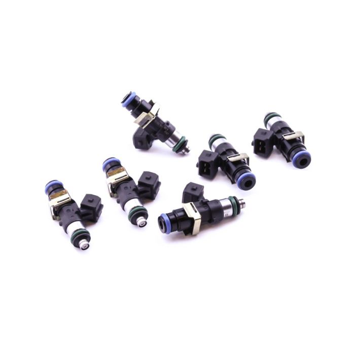 Deatschwerks 1500cc Injector Set for Porsche 911/996 H6 01-05, BMW E46 M52 1998-2000, E46 3.2L M54/S54 2001-06, E90-E93 N52 2007-13, BMW 328ci 2000, 330i/330xi 2001-05, 330ci 2001-06, M3 2001-06, and EV14. Universal standard 48mm.
