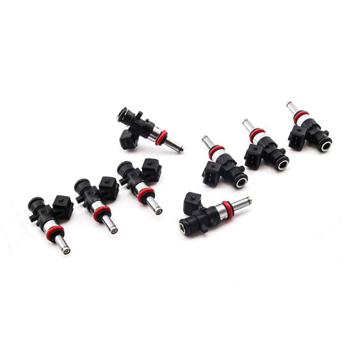 Juego de inyectores Deatschwerks de 1200 cc para Chevrolet Camaro SS LS3/LS7/L99 2010-15, Corvette LS3 2008-13, Corvette Z06 LS7 2006-13, Corvette ZR-1 LS9 2009-13, Pontiac G8/GT LS3 2008-09, Pontiac G8/GXP LS3 2009, Cadillac CTS-V 6.2 LSA 2009-15