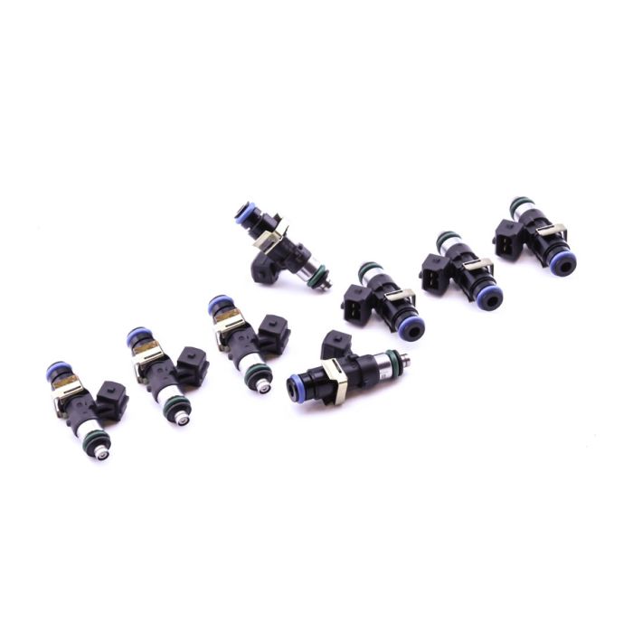 Juego de inyectores Deatschwerks de 1500 cc para BMW M5 E39 S62 2000-03, BMW M3 E90/E92/E93 4.0L S65 2008-13, Mercedes-Benz CL55/E55/SL55 AMG 5.5L V8 Supercharged 2003-06 y EV14 Universal 48 mm estándar