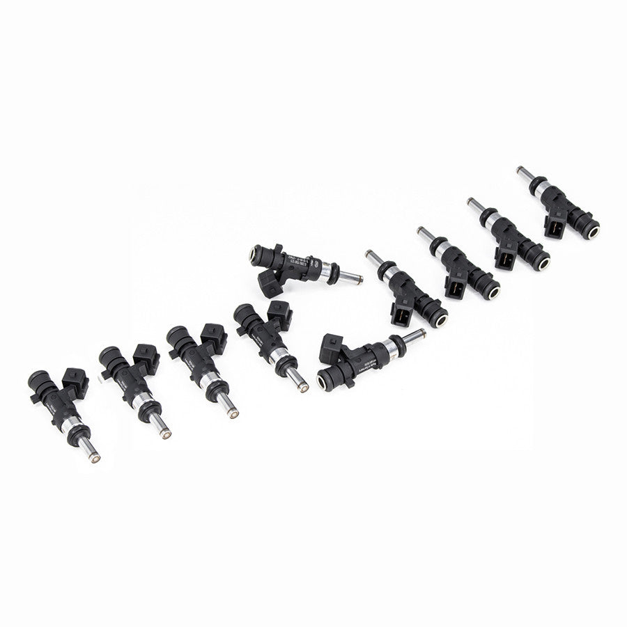 Deatschwerks Juego de inyectores 850cc para BMW M5 E39 S62 2000-03 y BMW M3 E90/E92/E93 4.0L S65 2008-13
