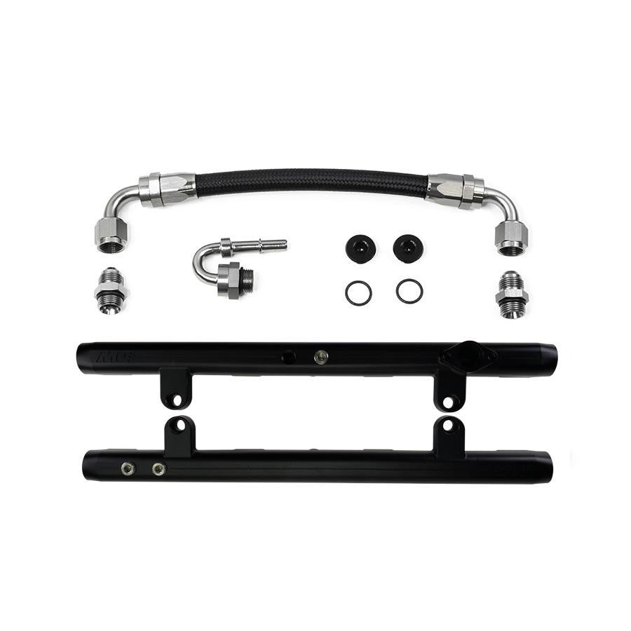 DeatchWerks de riel de combustible para Ford 4.6 3 válvulas con Crossover 2005-10 Ford Mustang GT SOHC (no disponible para DOHC o sobrealimentado)