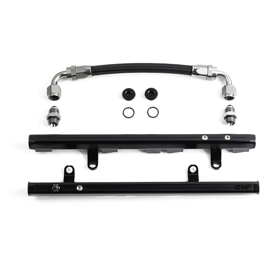 Riel de combustible DeatchWerks para LS1/LS6 Pontiac Firebird Formula/Trans Am 1998-2002 Chevrolet Camaro Z28 y Z28 SS 1998-2002 Corvette Z06 1997-2004 Cadillac CTS-V 2004 Pontiac GTO 2004