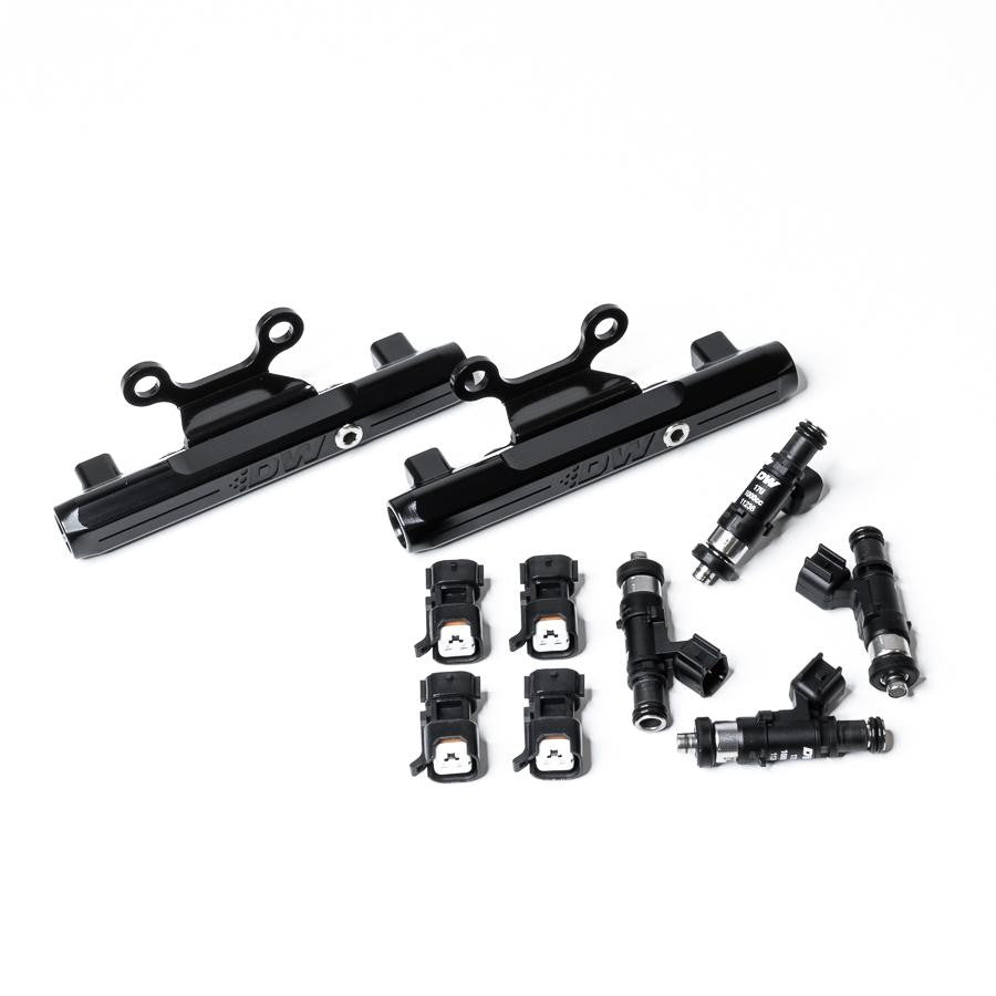 Riel de combustible con inyectores DeatschWerks de 1000 cc para Subaru MPFI WRX 2002-2014, STI 2007-2015 y Legacy GT 2007-2012.