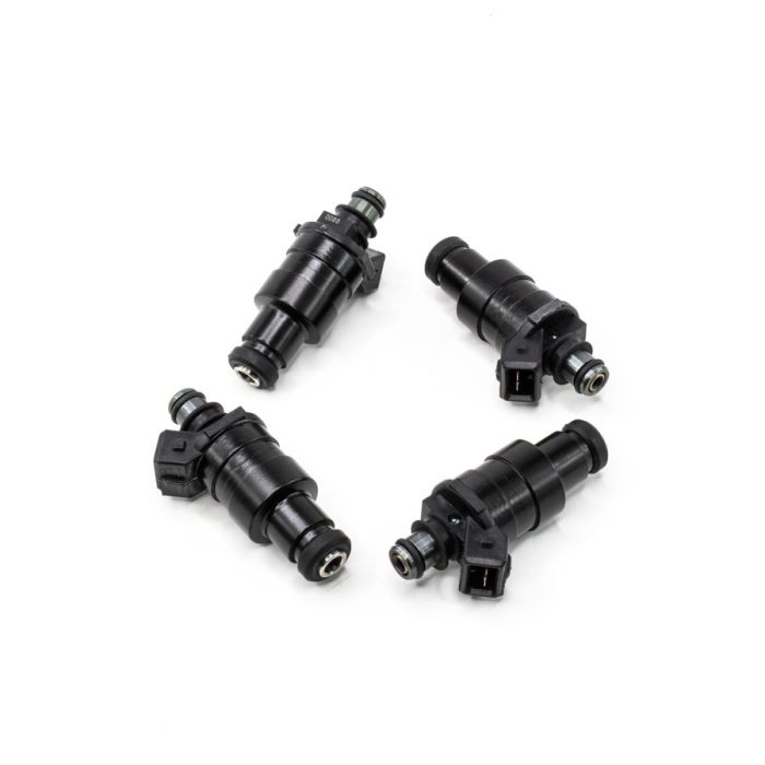 Universal 11 mm low-impedance fuel injector set (4 units), 1200 cc/min.