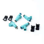 Kit de 4 inyectores de combustible DeatschWerks de 525 cc/min, para Honda Civic R18 06-08 y D17 01-05.