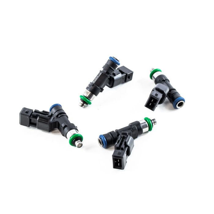 Deatschwerks 550cc Injector Set for Audi A4/TT 1.8L Turbo 2001-06, Volkswagen Golf GTI 1.8L Turbo 2000-06, and Mini Cooper S 1.6L Supercharged 2002-08.