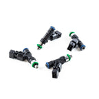 Deatschwerks 550cc Injector Set for Audi A4/TT 1.8L Turbo 2001-06, Volkswagen Golf GTI 1.8L Turbo 2000-06, and Mini Cooper S 1.6L Supercharged 2002-08.